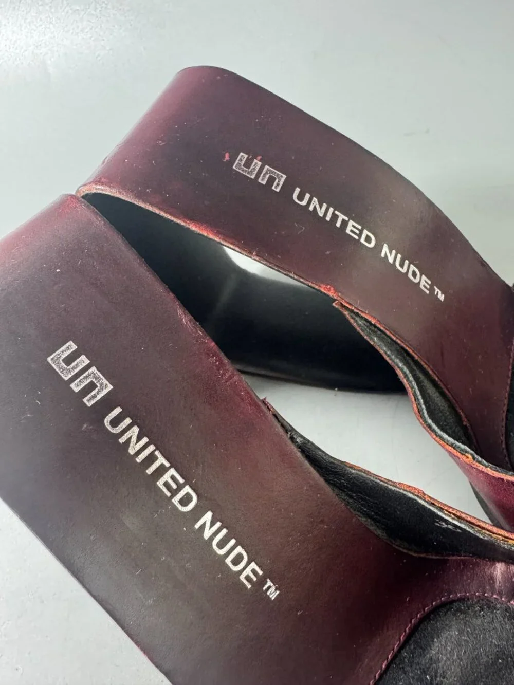 Authentic Very Rare United Nude Mobius Hi Closed Sandal, Size 36